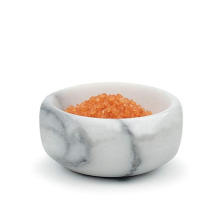Herb and Salt Bowl - White Marble